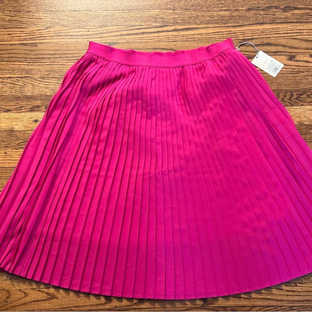 a new day Vibrant Pink A-Line Skirt
